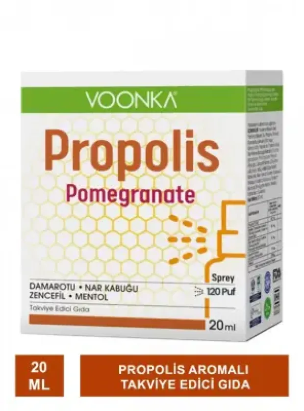 Voonka Propolis Pomegranate Sprey 20 ml