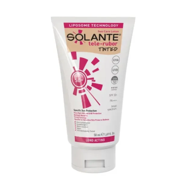 Solante Telerubor Tinted SPF 50+ Losyon 50 ml