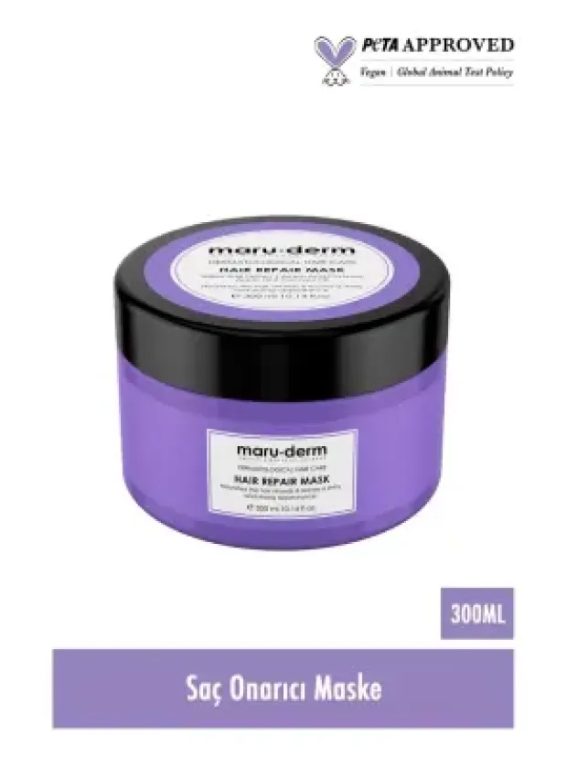 Maruderm Yıpranmış Saçlar İçin Saç Maskesi 300 ML