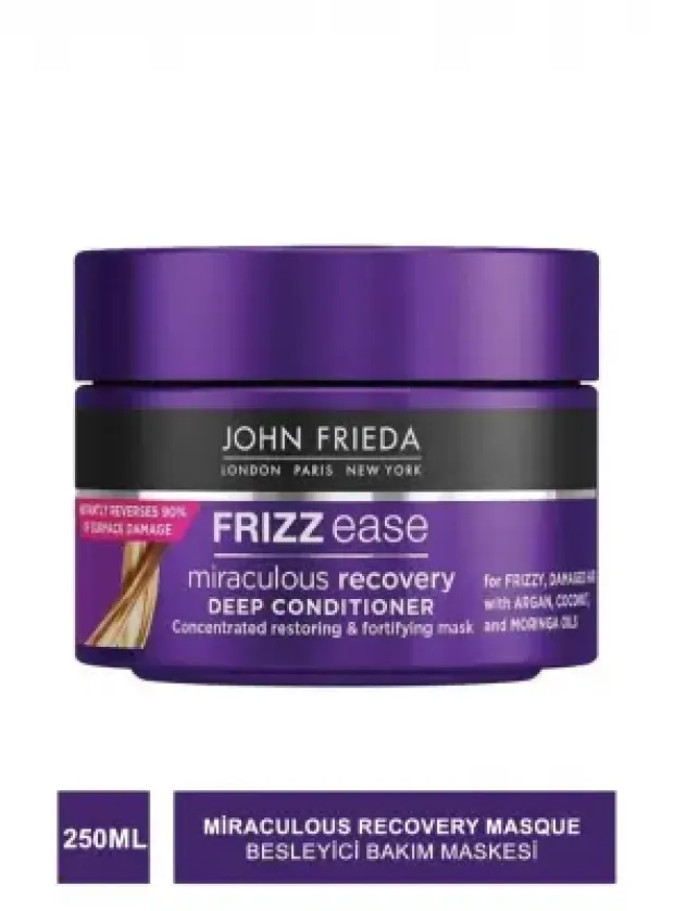 John Frieda Frizz Ease Miraculous Recovery Masque 250 ml Besleyici Bakım Maskesi
