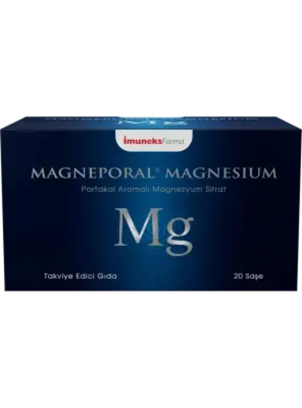 İmuneks Magneporal Magnesium 20 Saşe