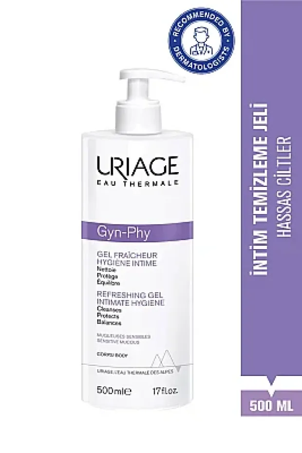 Uriage GYN-PHY Hassas Ciltlere Özel Genital Bölge Temizleme Jeli 500 ml