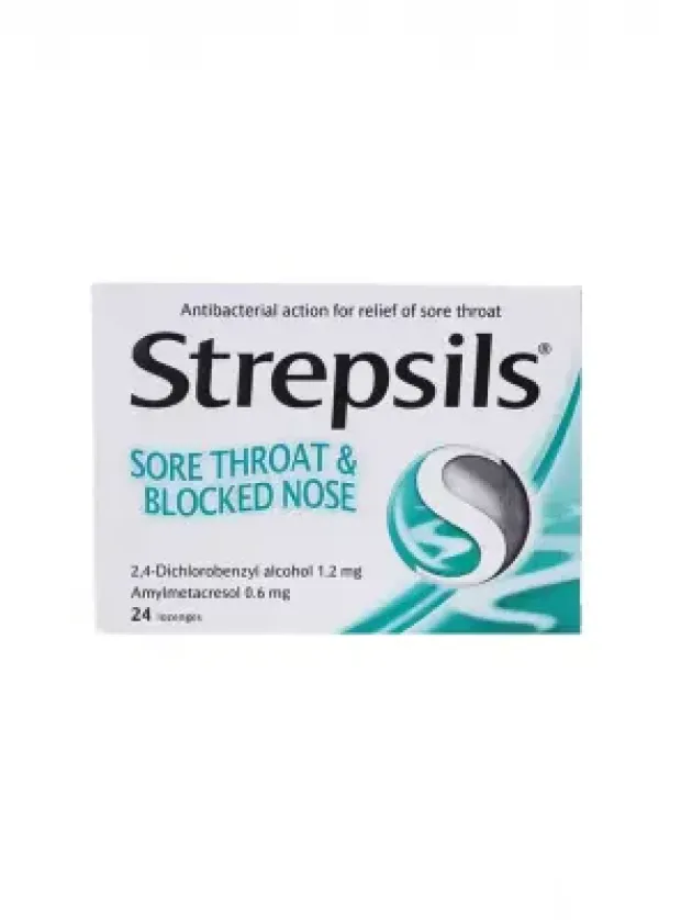 Strepsils Mentollü Boğaz Pastili 24 Pastil