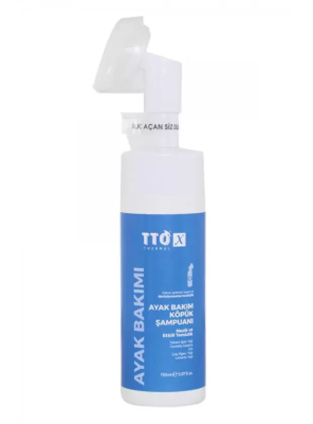 TTO X Aplikatörlü Köpük Ayak Bakım Şampuanı 150ml