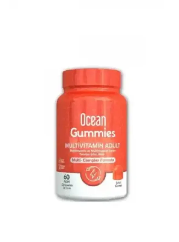 Outlet - Ocean Gummies Multivitamin Adult 60 Yumuşak Jel Kapsül