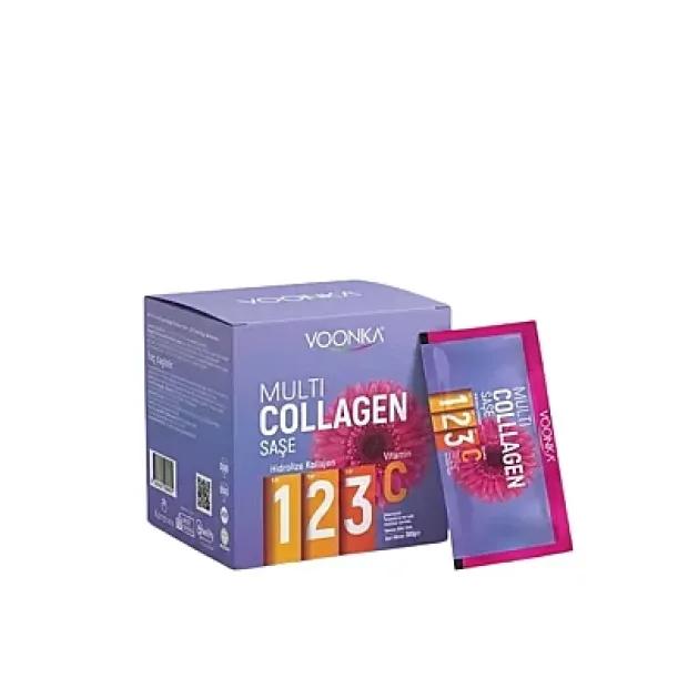 Voonka Multi Collagen TIP 1,2,3 Vitamin C 30 Saşe