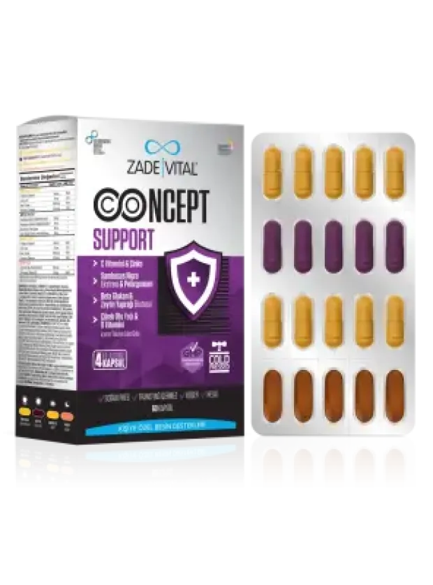 Zade Vital Concept Support 60 Kapsül
