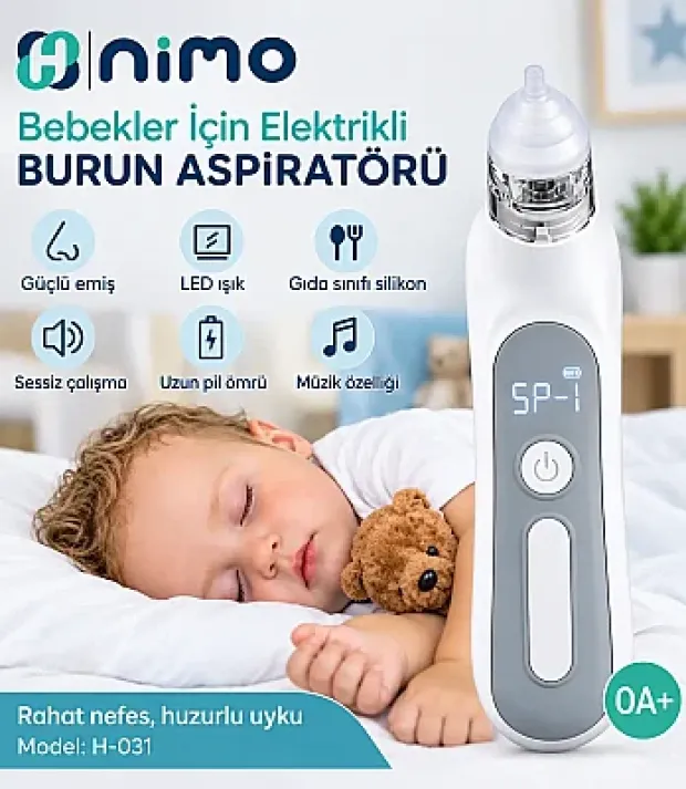 Nimo Elektrikli Burun Aspiratörü Model H-031