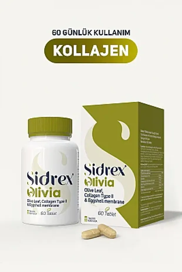Sidrex Olivia Zeytin Yaprağı İçeren Takviye Edici Gıda