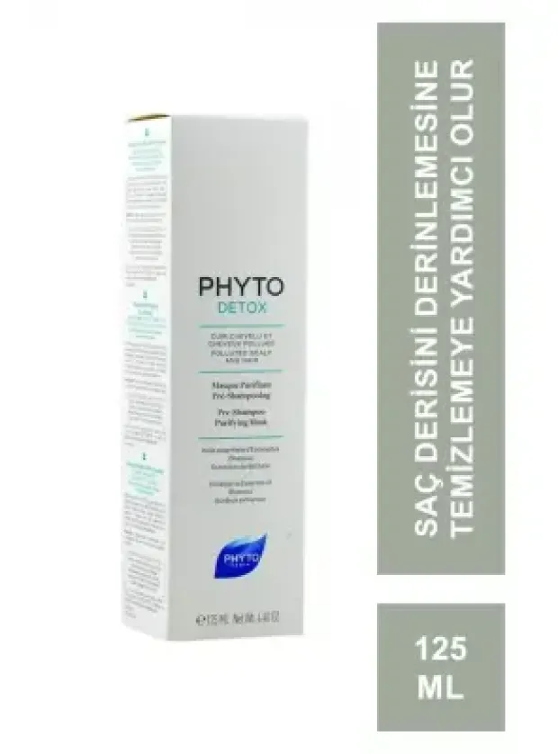 Phyto Phytodetox Şampuan Öncesi Arındırıcı Maske 125 ml