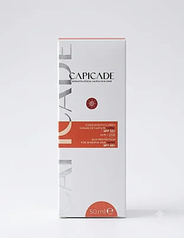 Capicade Güneş Kremi SPF 50 Hassas Cilt 50 ml