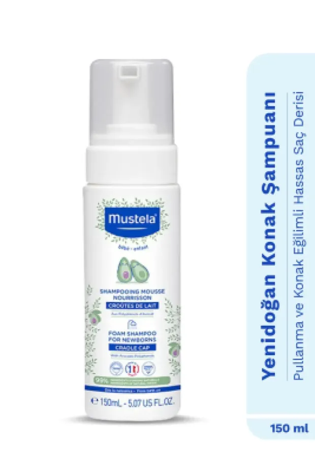 Mustela Yenidoğan Köpük Şampuanı 150 ml