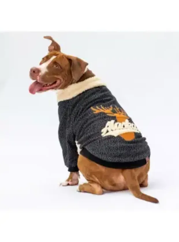 Paw Star 24753 Siyah Alaska Büyük Irk Sweat