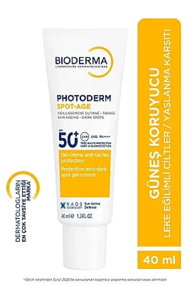Bioderma Photoderm Spot Age Spf 50 Leke, Yaşlanma ve Kırışıklık Karşıtı Güneş Kremi 40 ml