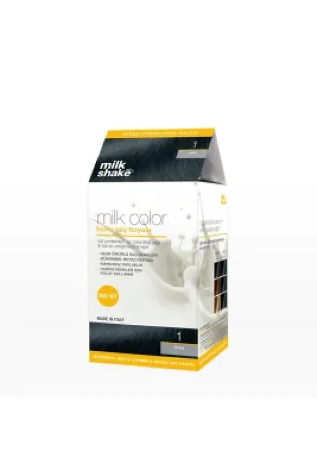 Milk Shake Milk Color Eko Kit Saç Boyası Siyah -1 (KÖPÜKSÜZ)