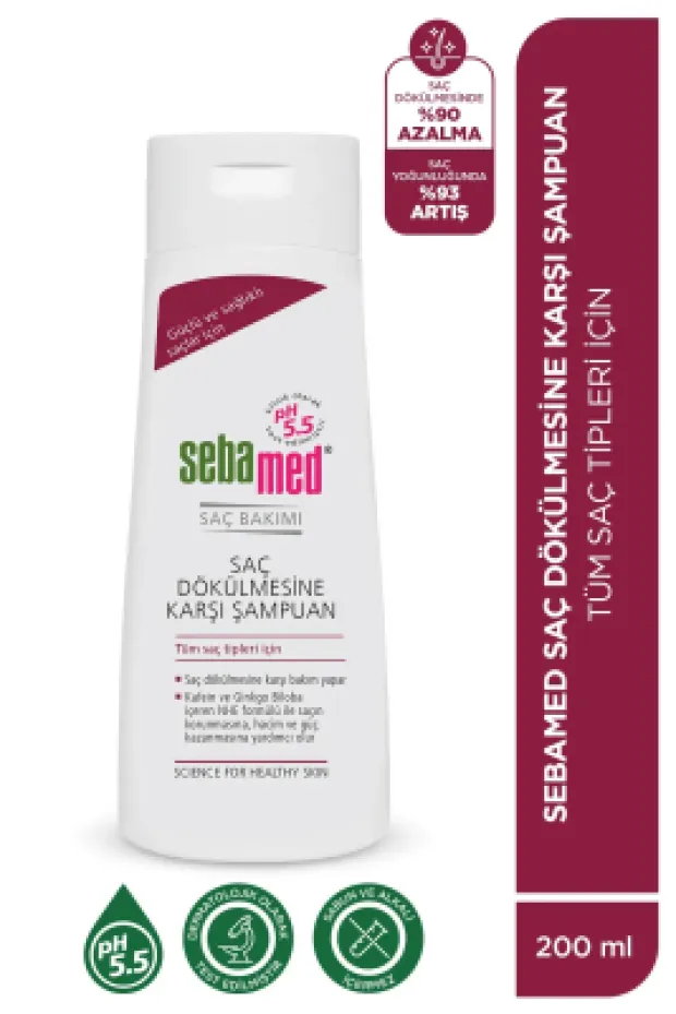 Sebamed Anti Hair Loss Saç Dökülmesine Karşı Şampuan 200 ml
