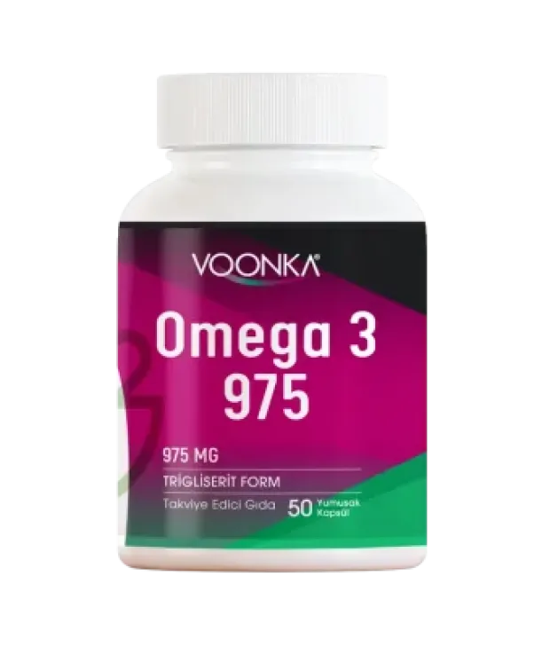 Voonka Omega 3 975 mg 50 Kapsül