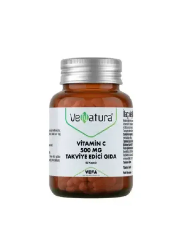 VeNatura Vitamin C 500 MG Takviye Edici Gıda 60 Kapsül